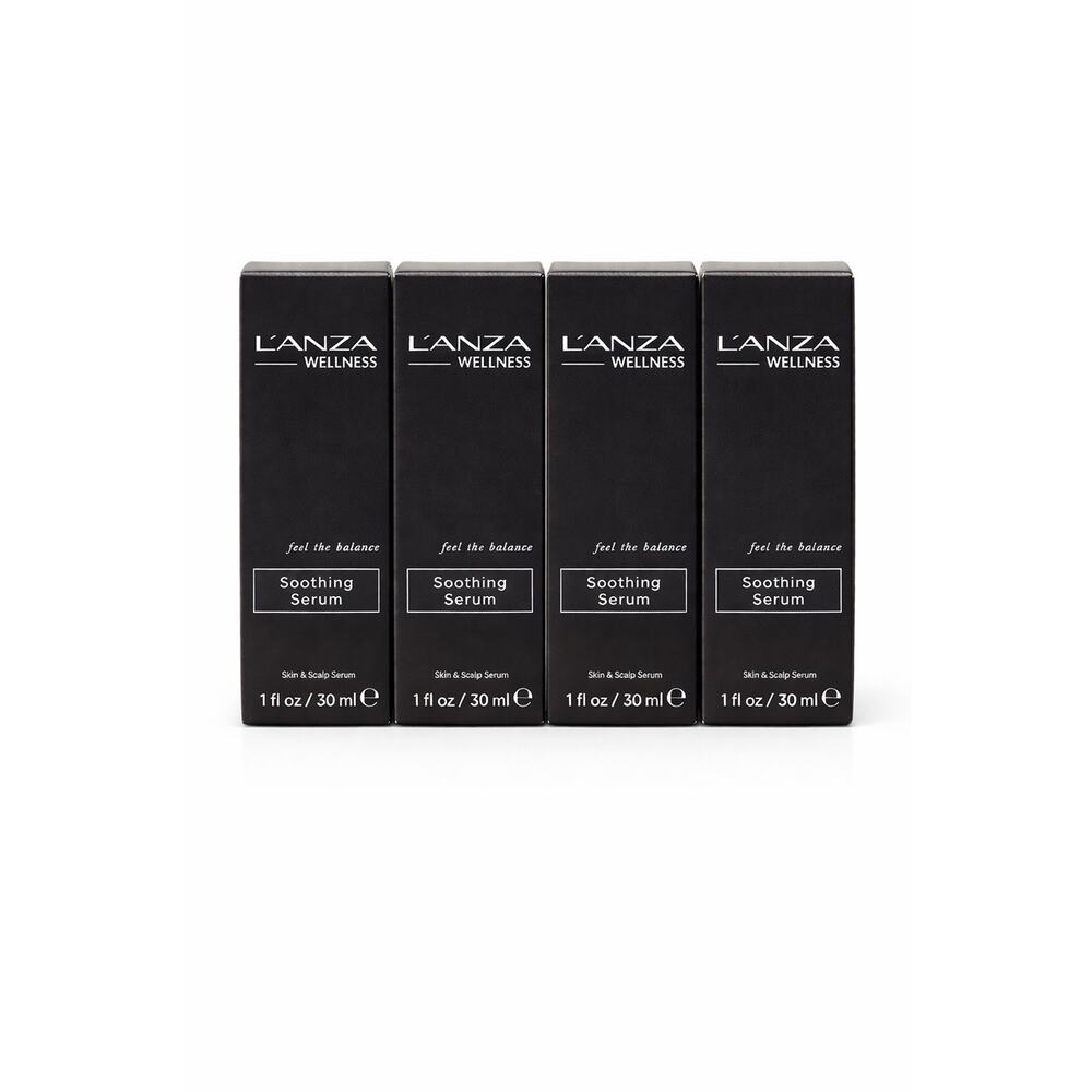 L’ANZA Wellness Soothing Serum 1 fl oz / 30 ml – Skin & Scalp Serum – Lot of 4